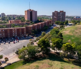 Cerro Tio Pio - edificios - panorama